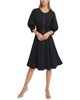 Nocturne Midi Zipper Dress