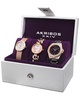 Akribos XXIV Womens Set of 3 Watches