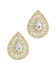 Sterling Forever 14K Plated CZ Scarlett Earrings