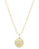 Sabrina Designs 14K 0.27 ct. tw. Diamond Medallion Necklace