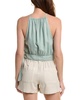 Bella Dahl Side Tie Button Halter Top