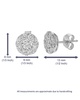Silver 1.00 ct. tw. Lab-Grown Diamond Studs