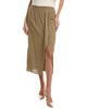 catriona linen-blend midi skirt