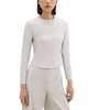 Theory Crop Peplum Linen-Blend Jacket