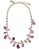 Oscar de la Renta 14K Asymmetric Cactus Necklace
