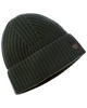 fashioned rib cashmere hat