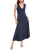 deep v-neck tank dress