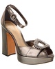 Alexandre Birman Madelina Curve 120 Leather Platform Pump