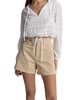 corduroy staple short in cream
