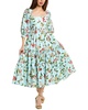 frutal maxi dress