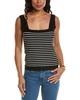 square neck tank sweater