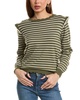 striped cashmere-blend