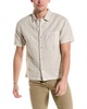 foster linen-blend shirt
