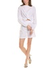 ghana silk-blend top & short set