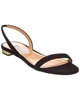 Aquazzura So Nude Suede Slingback Sandal