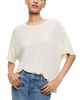 evan oversized linen-blend t-shirt