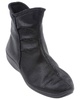 women's half soft booties in black creative