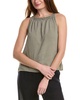 shirred halter top