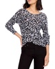 tossed paisley sweater