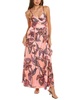 alden maxi wrap dress