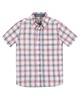 side vent linen-blend shirt