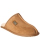 closed suede mule