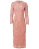 crewneck midi dress