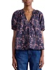 lumina popover in camille floral navy