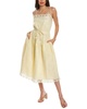 eyelet maxi dress
