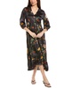 bishop sleeve midi dress