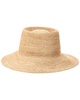 crochet straw bucket hat