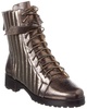 clarita quilted leather combat boot