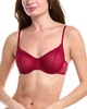 modern lace unlined demi bra