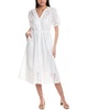 Velvet by Graham & Spencer Eyelet Midi Shirtdress