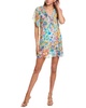 petite margareta silk mini dress