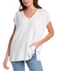 EILEEN FISHER V-Neck Linen-Blend Tunic