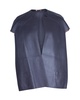 short sleeve jacket in grey leather