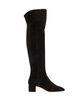 letizia 45mm thin block square in leathertoe over the knee boot