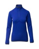 stella mccartney for adidas half zip jacket in blue nylon