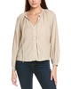 full sleeve raglan button down shirt