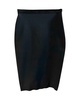 pencil skirt in navy blue polyamide
