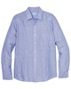 stripe gramercy modern fit linen-blend shirt