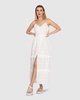 superstition tiered maxi dress