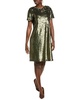 Anne Klein Womens Sequined Cocktail and Party Dress