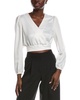 hugo  banella crop blouse