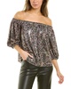 off-the-shoulder blouse