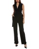 riyo belted wrap jumpsuit