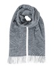 cassia wool & cashmere-blend zebra scarf