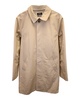 urban mac trench coat in beige cotton