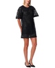 flutter sleeve shift dress